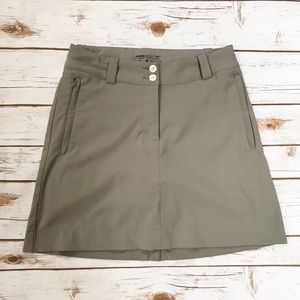 NIKE Golf Dri-Fit Gray Skirt Skort